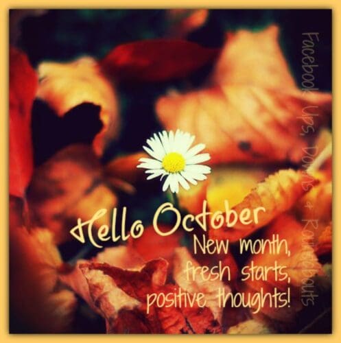 hello october quotes