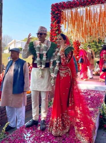 shrinkhala khatiwada marriage 2