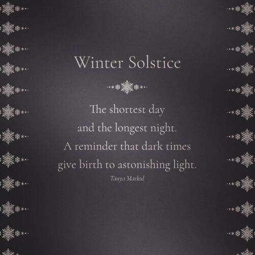 winter solstice quotes