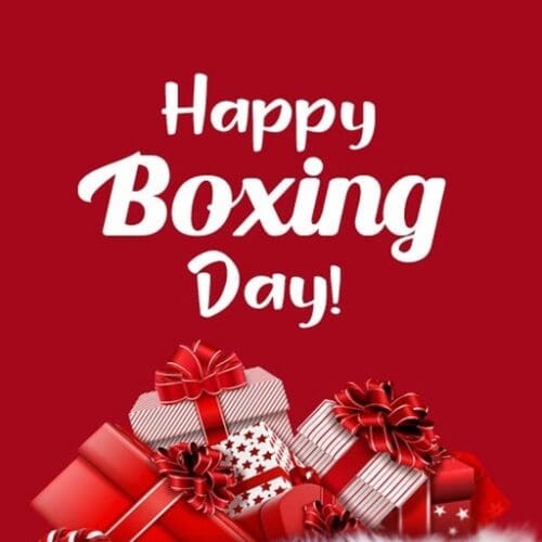 boxing day greetings images