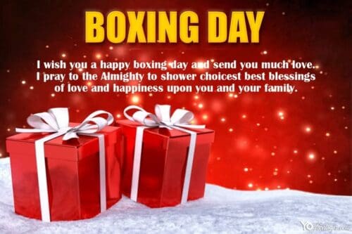 boxing day greetings